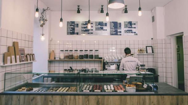 Cakes and patisserie at Leckerbaer, Copenhagen.