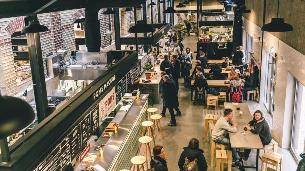 Saluhall food market in Malmö