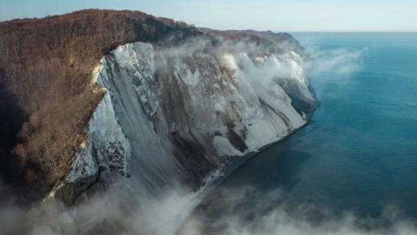 Møns Klint in the beautiful region of South Sealand