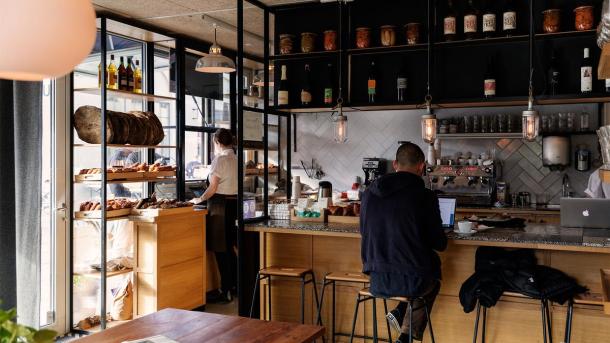 Mirabelle café and bakery in Nørrebro, Copenhagen.