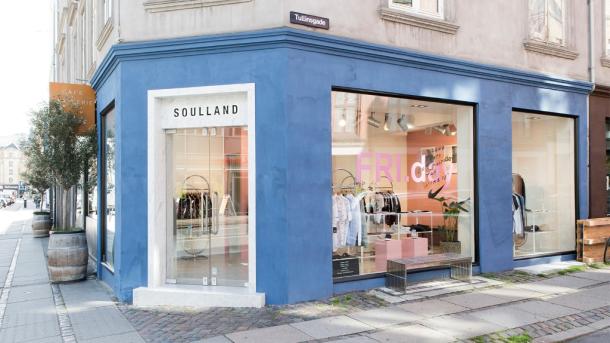 Soulland clothing store in Copenhagen