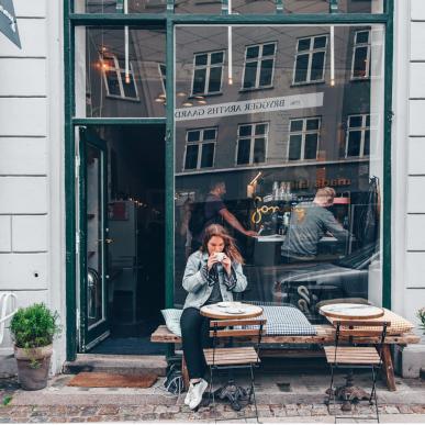 Sonny coffee shop and café in the heart of Copenhagen's city center