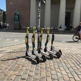 E-scooters in Copenhagen